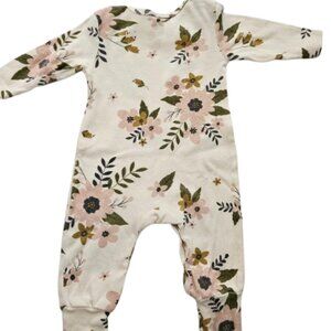 Tesa Babe Baby Girl's Meadow Flowers 100% Cotton Romper Size 3-6 month